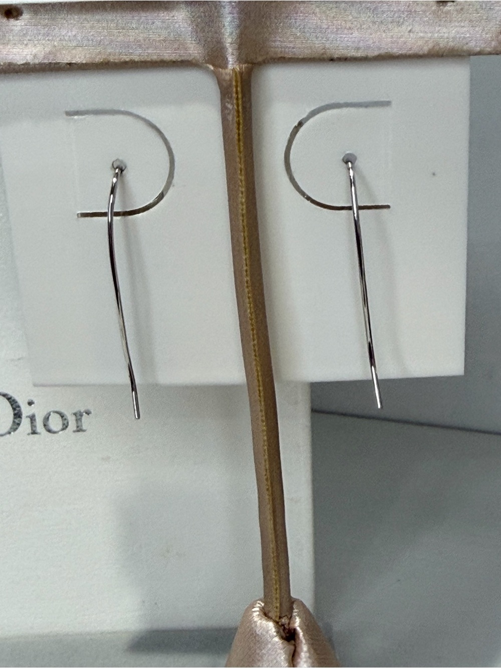 Dior Pink Trotter Drop Earrings - Picture 5 of 8